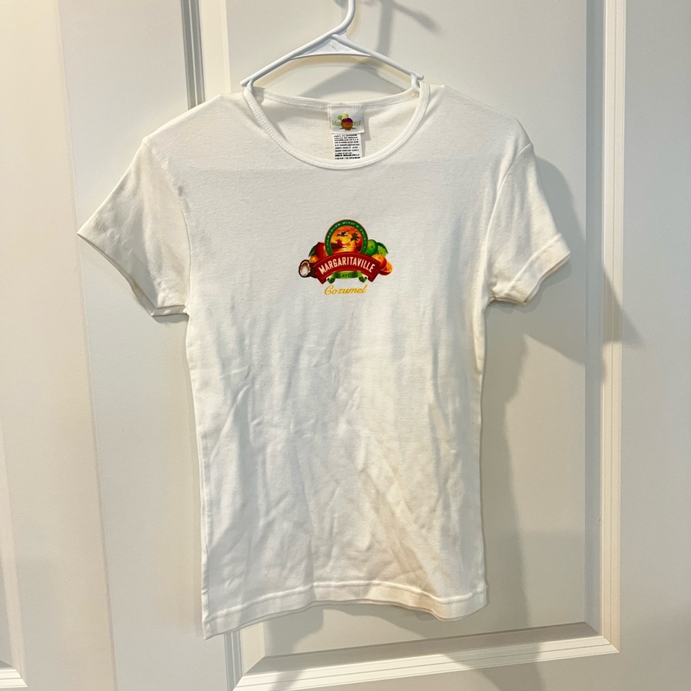 Margaritaville Kids' White Graphic Tee